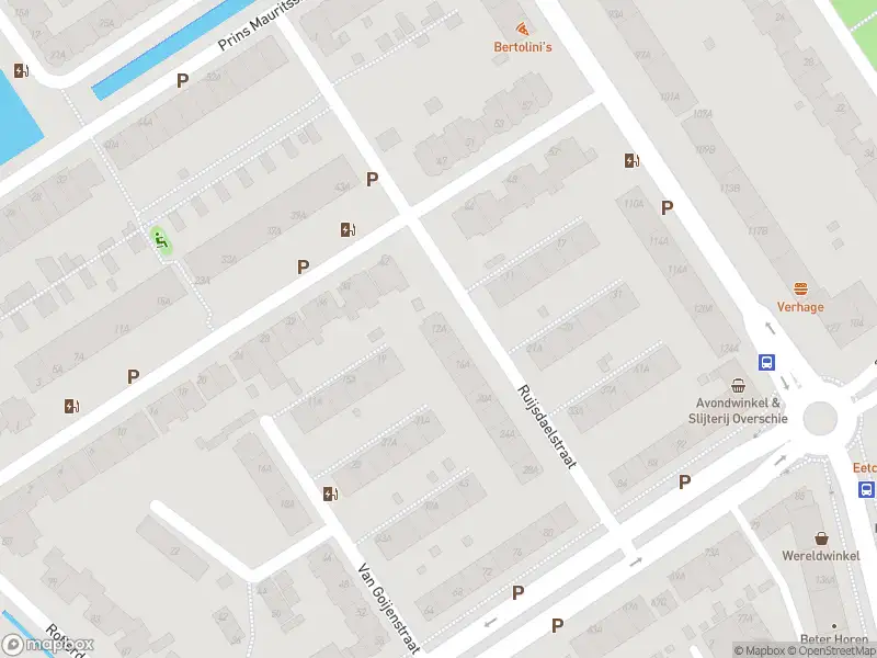 Ambulance met grote spoed naar de Ruijsdaelstraat in Rotterdam