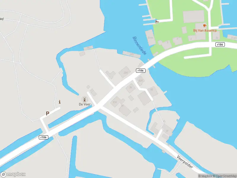 Ambulance naar de Penningsveer in Haarlem