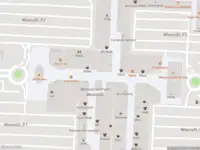 Brandweer met grote spoed naar de Winkelcentrum Woensel in Eindhoven vanwege reanimatie