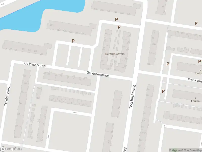 Ambulance met gepaste spoed naar de De Visserstraat in Dordrecht