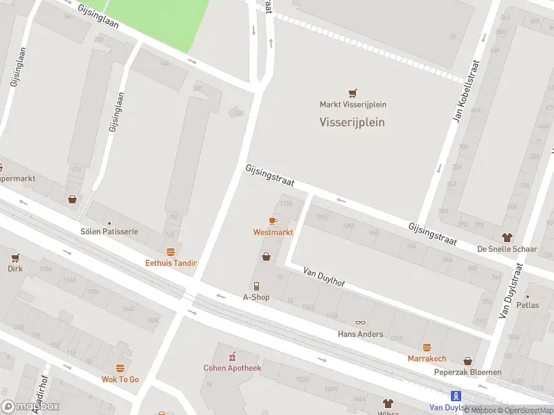 Ambulance met grote spoed naar de Grote Visserijstraat in Rotterdam