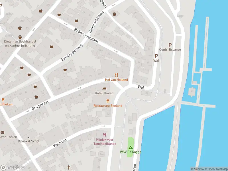 Politie met grote spoed naar de Kaaij in Tholen vanwege letsel