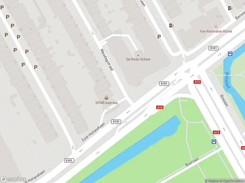 Ambulance met grote spoed naar de Zuid-Hollandlaan in 's-Gravenhage