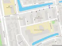 Ambulance met gepaste spoed naar de Schweitzerplein in Gouda