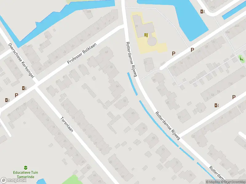 Ambulance met grote spoed naar de Rotterdamse Rijweg in Rotterdam