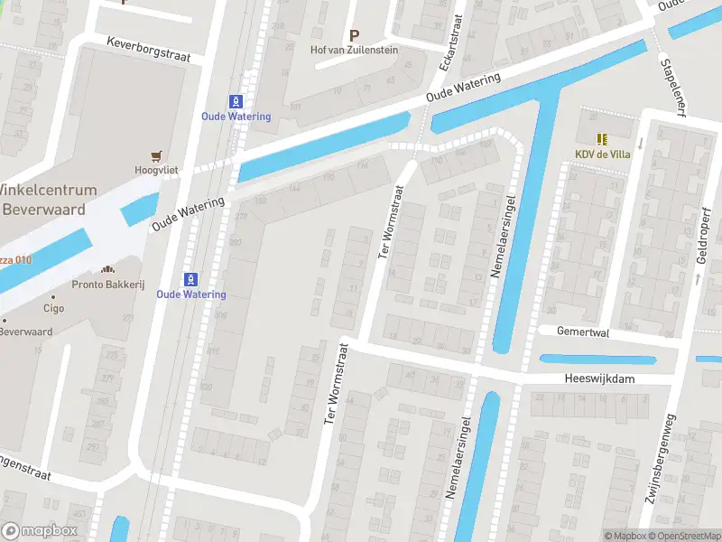 Brandweer met grote spoed naar de Ter Wormstraat in Rotterdam vanwege een buitenbrand