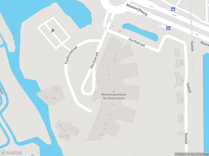Ambulance met gepaste spoed naar de Hürthstraat in Spijkenisse