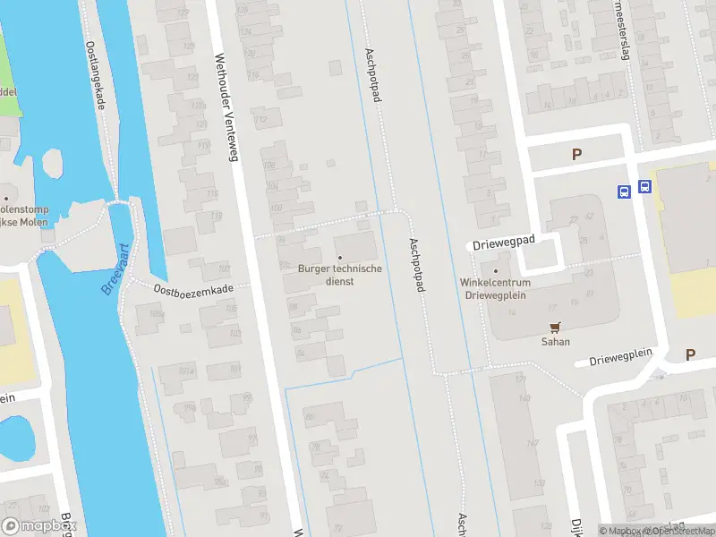 Ambulance met grote spoed naar de Poldermeesterslag in Gouda