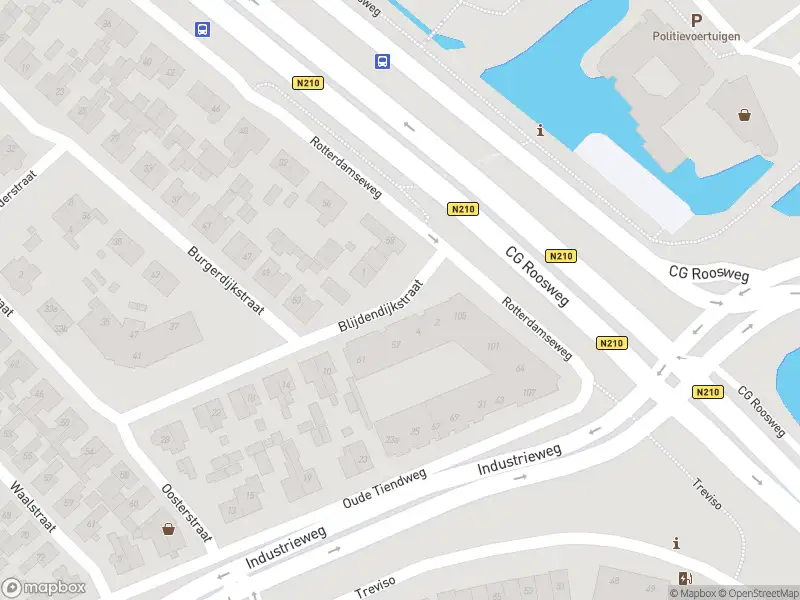 Ambulance met gepaste spoed naar de Blijdendijkstraat in Krimpen aan den IJssel