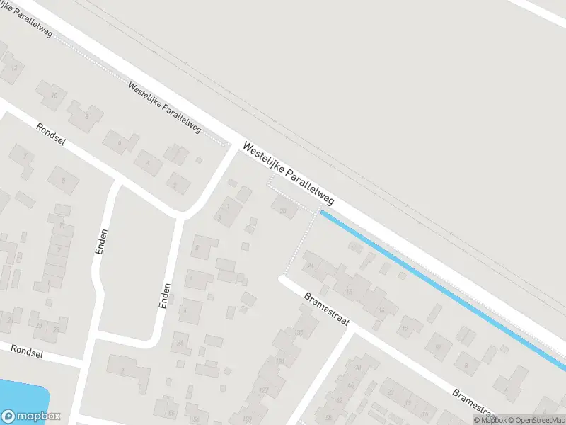 Brandweer met gepaste spoed naar de Westelijke Parallelweg in Krabbendijke