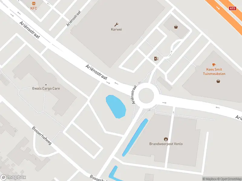 Brandweer met gepaste spoed naar de Ariënsstraat in Venlo