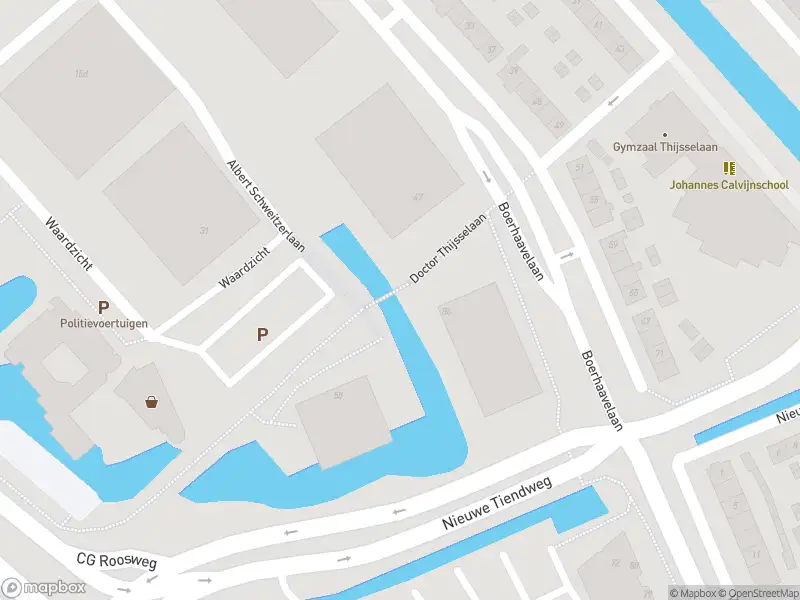 Ambulance met gepaste spoed naar de Dr. Thijsselaan in Krimpen aan den IJssel