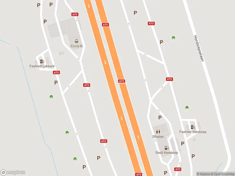 Politie naar de A 73 Rijksweg in Haps vanwege ongeval met letsel