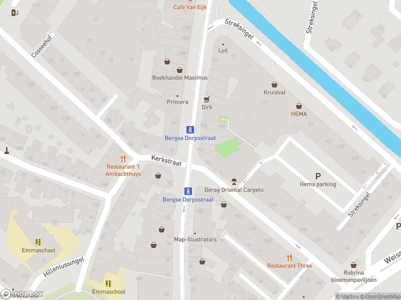 Ambulance met gepaste spoed naar de Bergse Dorpsstraat in Rotterdam