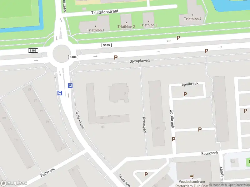 Brandweer met grote spoed naar de Kreekpad in Rotterdam