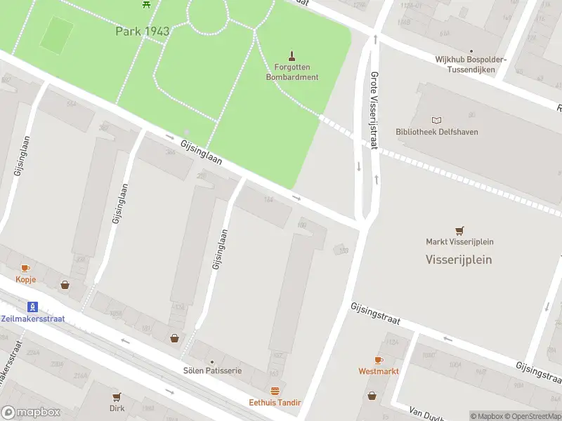 Ambulance met grote spoed naar de Heemraadssingel in Rotterdam
