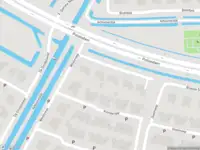 Politie met gepaste spoed naar de Blauwe Slenk in Harlingen