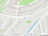 Brandweer met gepaste spoed naar de Het Dok in Amsterdam
