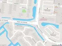 Ambulance met grote spoed naar de Rietzoom in Gouda