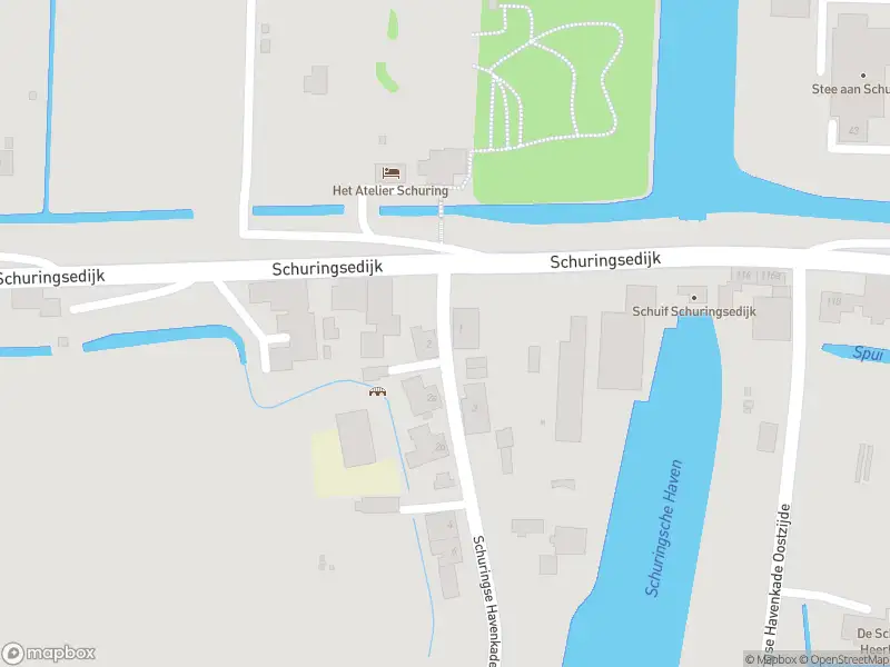 Politie naar de Schuringse Havenkade WZ in Numansdorp vanwege dier(en) in nood