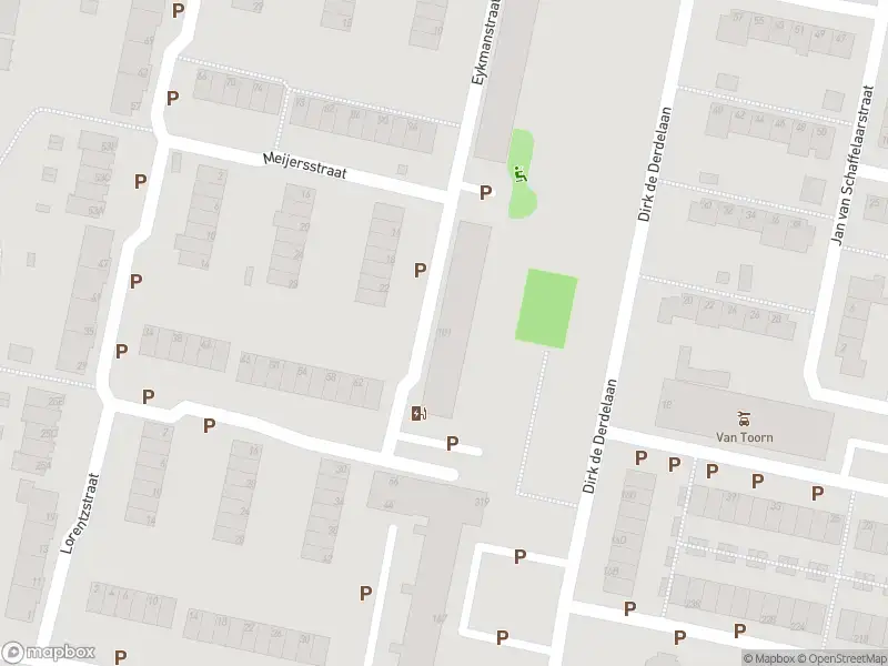 Ambulance met gepaste spoed naar de Eykmanstraat in Vlaardingen