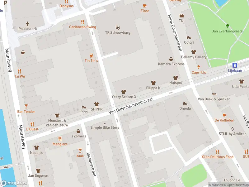 Ambulance met gepaste spoed naar de Van Oldenbarneveltstraat in Rotterdam
