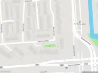Ambulance met gepaste spoed naar de Saturnusstraat in Spijkenisse