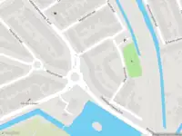 Ambulance met gepaste spoed naar de Dubbeldamseweg Zuid in Dordrecht