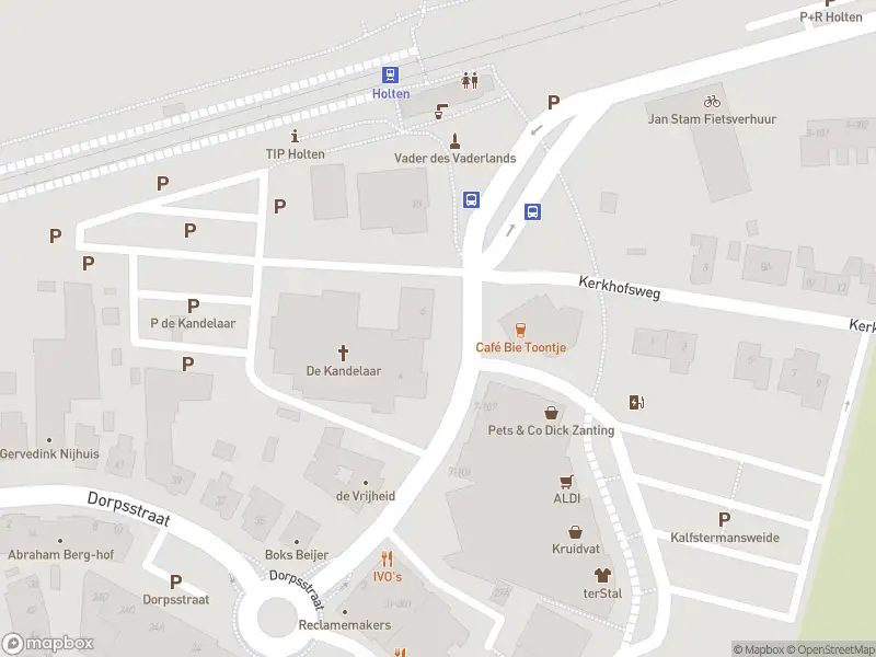 Politie naar de Stationsstraat in Holten vanwege aanrijding met letsel