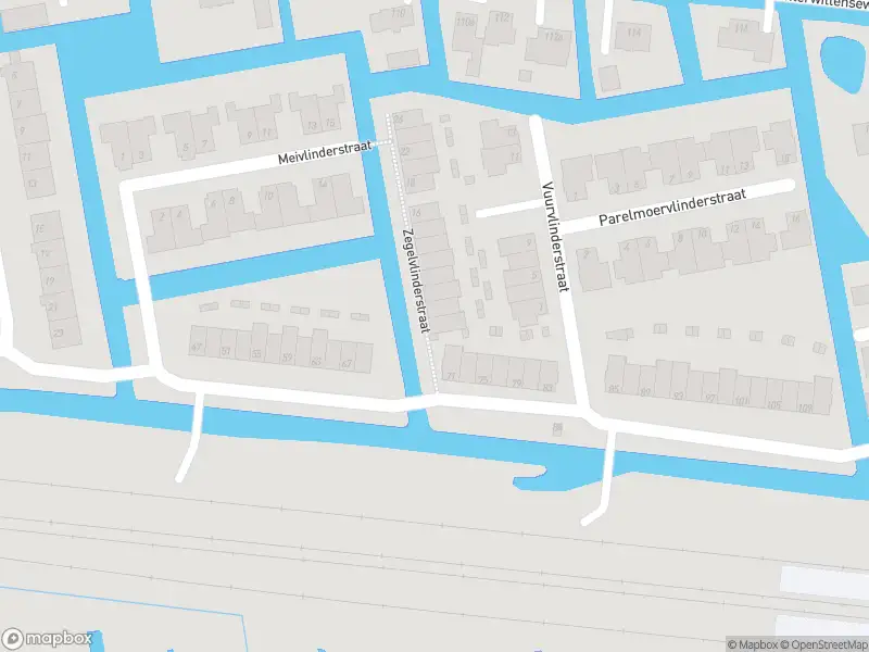 Ambulance met gepaste spoed naar de Zegelvlinderstraat in Gouda