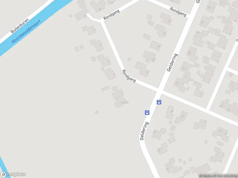 Brandweer met gepaste spoed naar de Rondgang in Noordwolde vanwege een buitenbrand