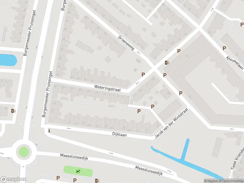 Ambulance met grote spoed naar de Weteringstraat in Vlaardingen