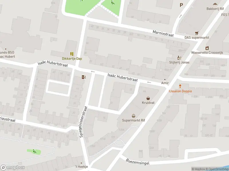 Ambulance met grote spoed naar de Isaäc Hubertstraat in Rotterdam