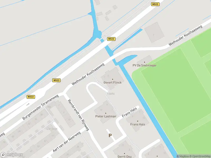 Ambulance met grote spoed naar de Govert Flinck in Ouderkerk aan de Amstel