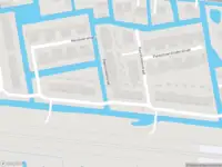 Ambulance met gepaste spoed naar de Zegelvlinderstraat in Gouda