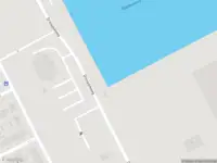 Ambulance met grote spoed naar de Droogdokweg in Rotterdam