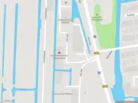 Ambulance met gepaste spoed naar de Veerweg in Bergambacht