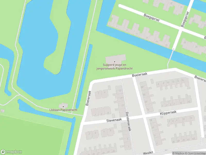 Ambulance met gepaste spoed naar de Boeieraak in Papendrecht