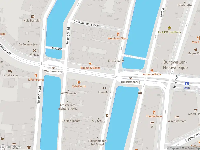 Besteld ambulance vervoer naar de Herenstraat in Amsterdam