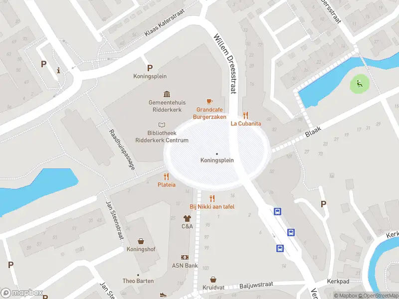 Brandweer naar de Koningsplein in Ridderkerk
