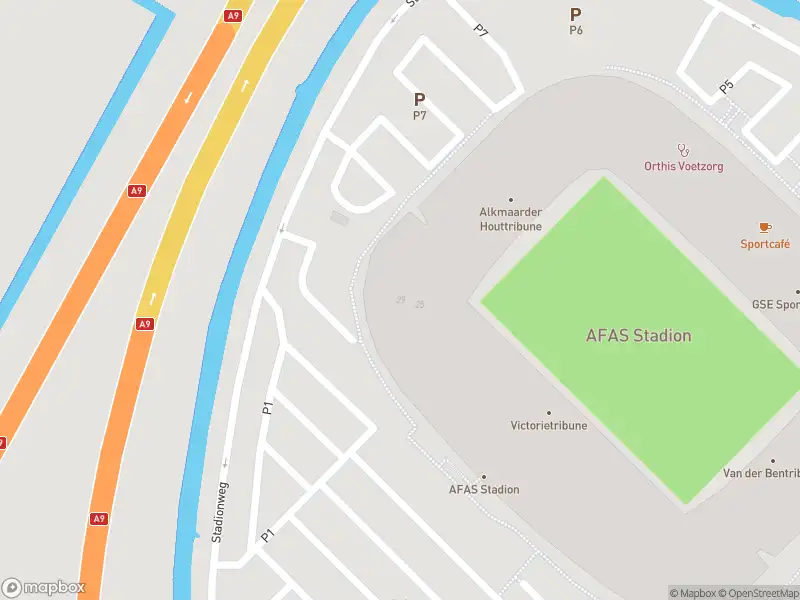 Brandweer met grote spoed naar de Stadionweg in Alkmaar