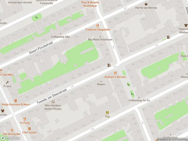 Brandweer met gepaste spoed naar de Hemonystraat in Amsterdam