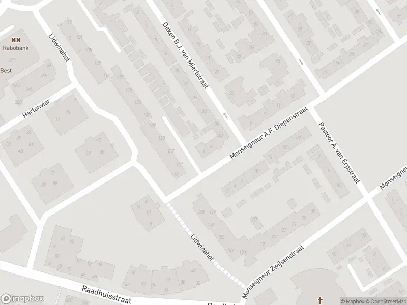 Overlastmelding Monseigneur A.F. Diepenstraat in Best gesloten