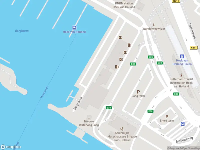 Ambulance met gepaste spoed naar de Berghaven in Hoek van Holland