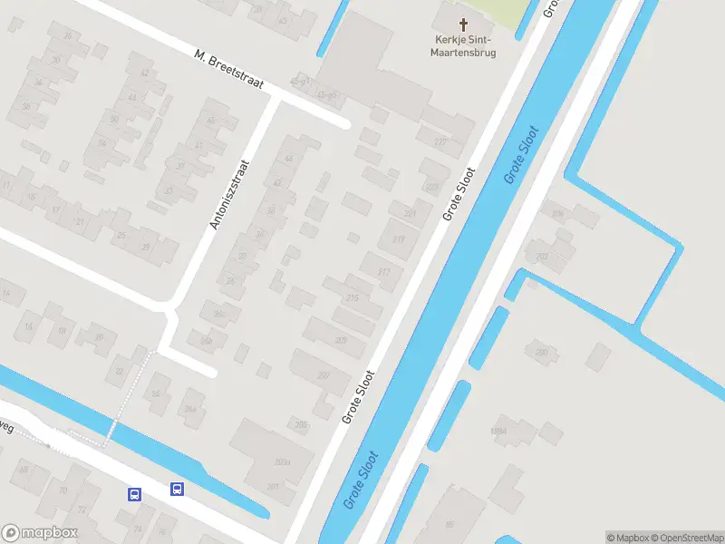 Overlastmelding Grote Sloot in Sint Maartensbrug
