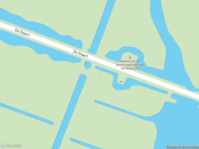 Brandweer met gepaste spoed naar de De Staart in De Waal vanwege dier(en) in nood