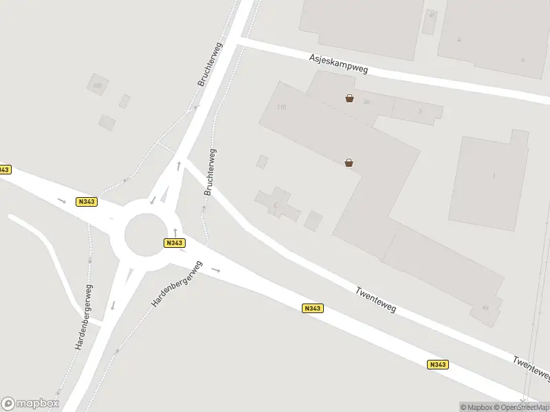 Brandweer met grote spoed naar de Twenteweg in Hardenberg