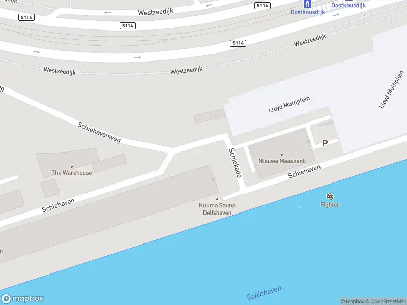 Ambulance met gepaste spoed naar de Westkousdijk in Rotterdam