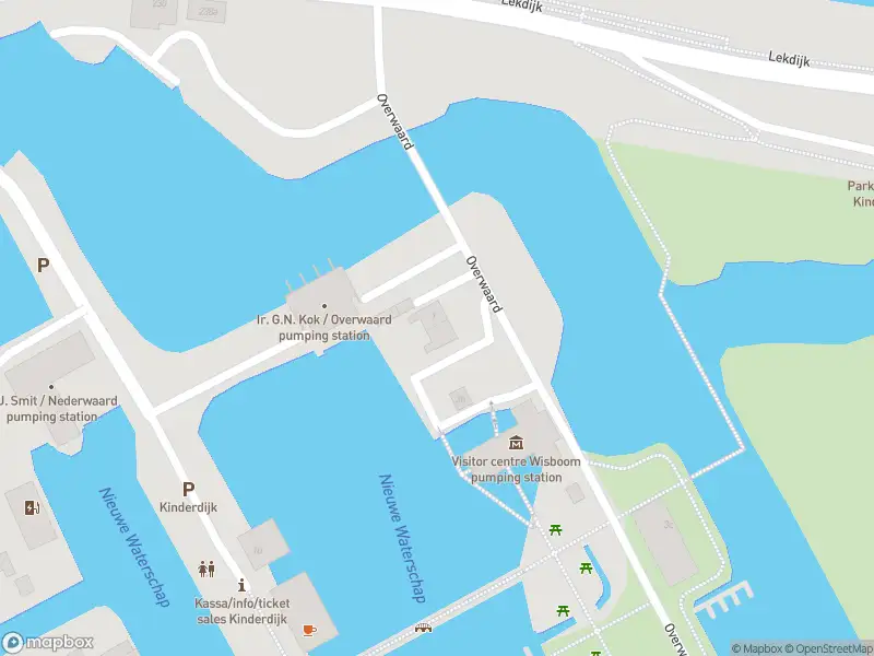 Brandweer met gepaste spoed naar de Overwaard in Kinderdijk