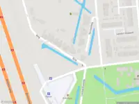 Ambulance met gepaste spoed naar de Ring in Pernis Rotterdam